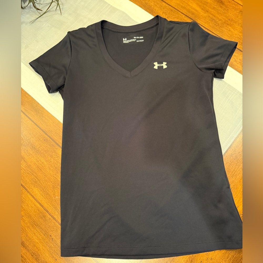 Under Armour Black HeatGear Tee